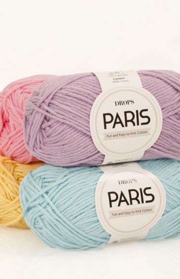 ♥ Drops paris 100% coton - tricot et crochet
